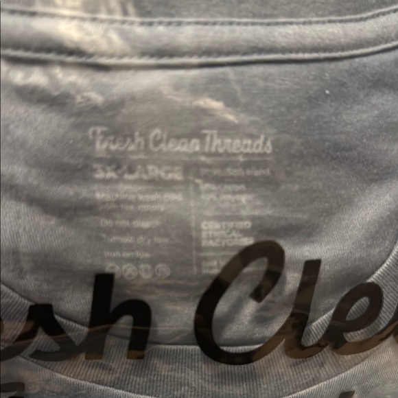 Blue Short Sleeve Tee Fresh Clean Threads - Picture 3 of 3